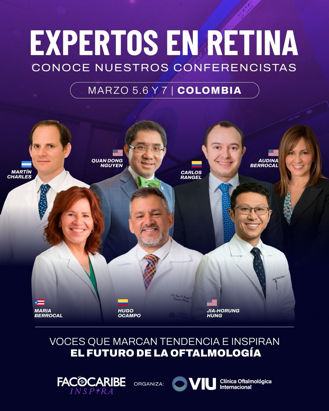 Facocaribe 2026, precio especial Retinólogos